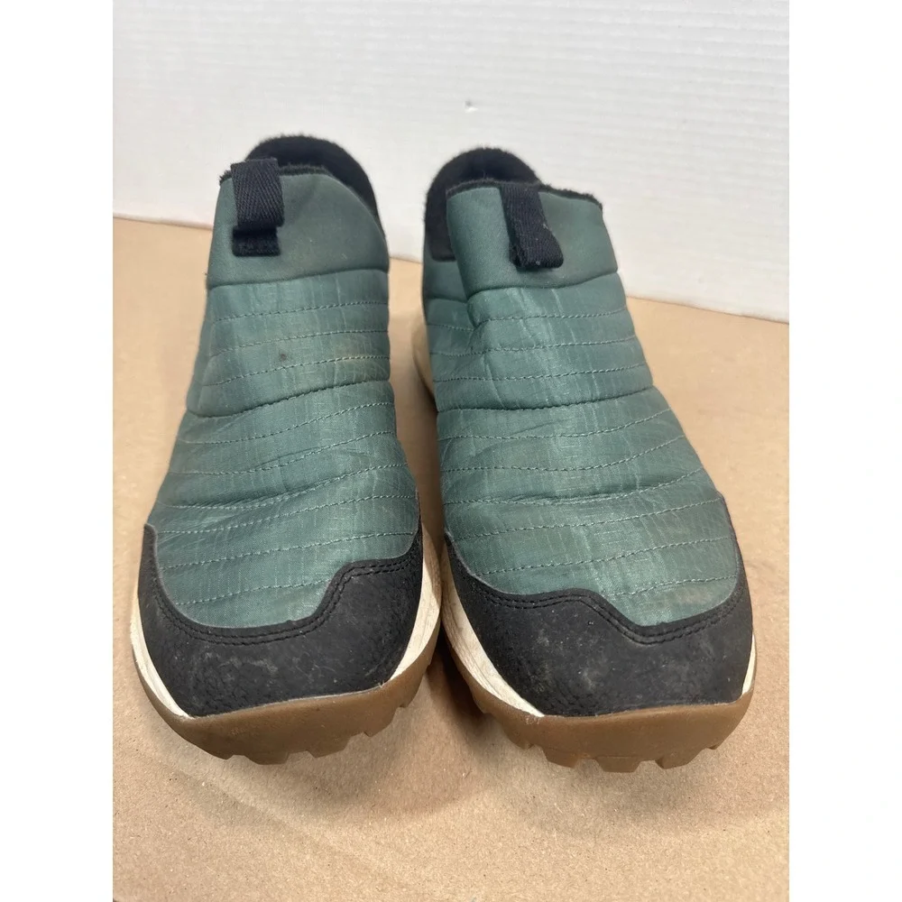 Merrell Nova Sneaker Boot Moc Mens 8.5 Pine Green Quilted Vibram J067737 Slip On